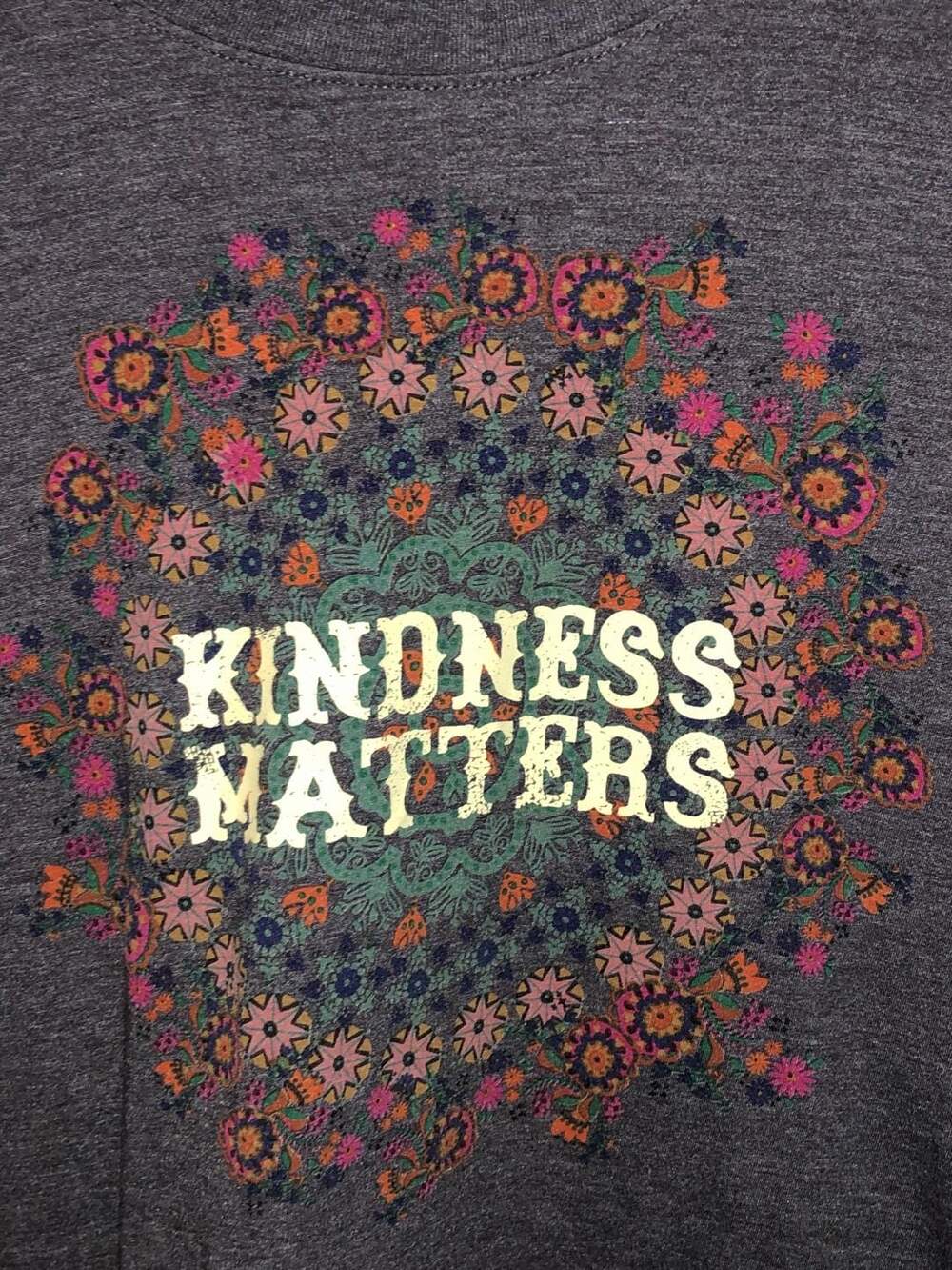 Natural Life Kindness Matters Long Sleeve  Tee